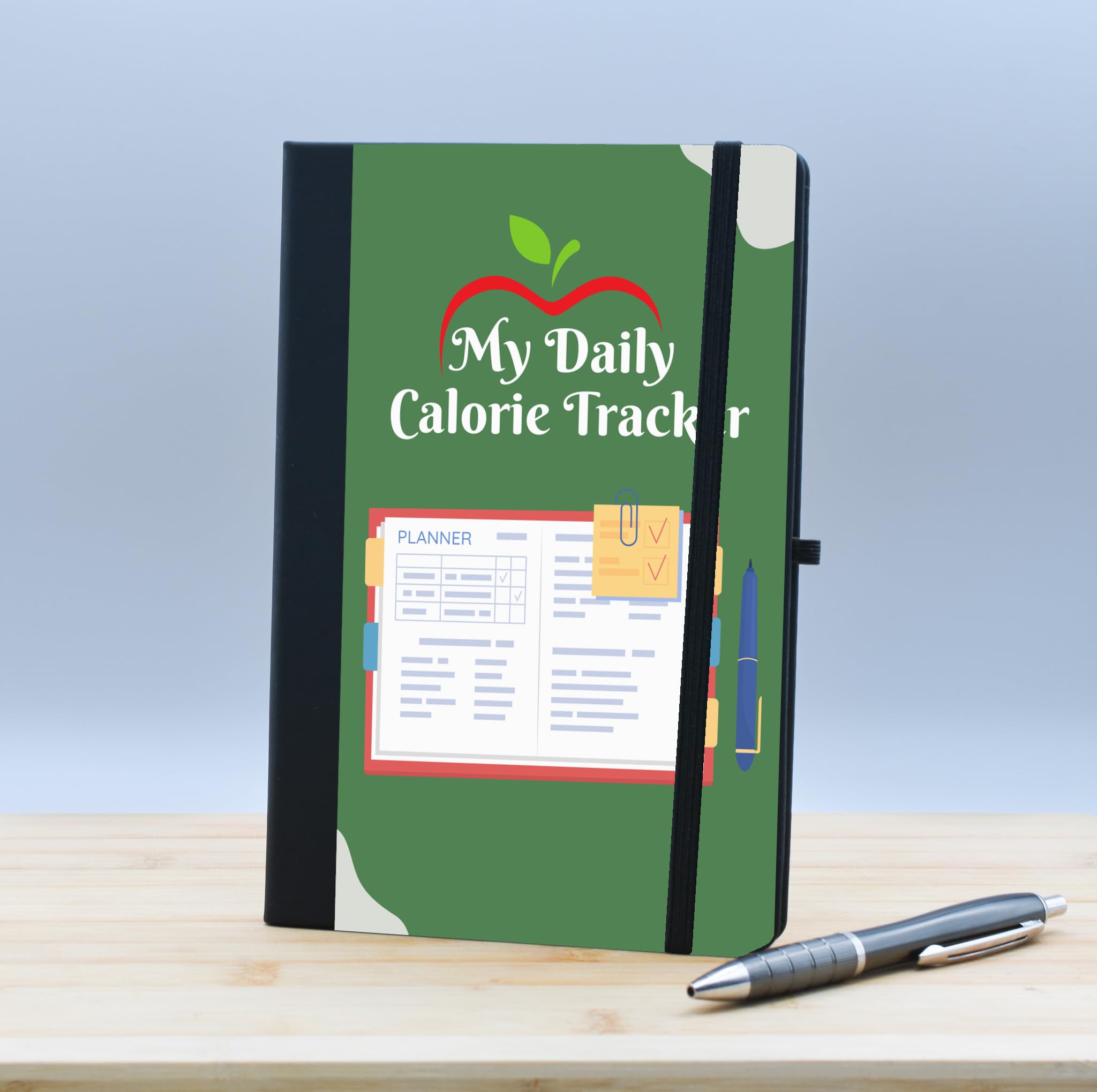 Prioritis ' my Daily Calorie Tracker' A5 Sized Lined Paper Scrapbook - Prioritis ...