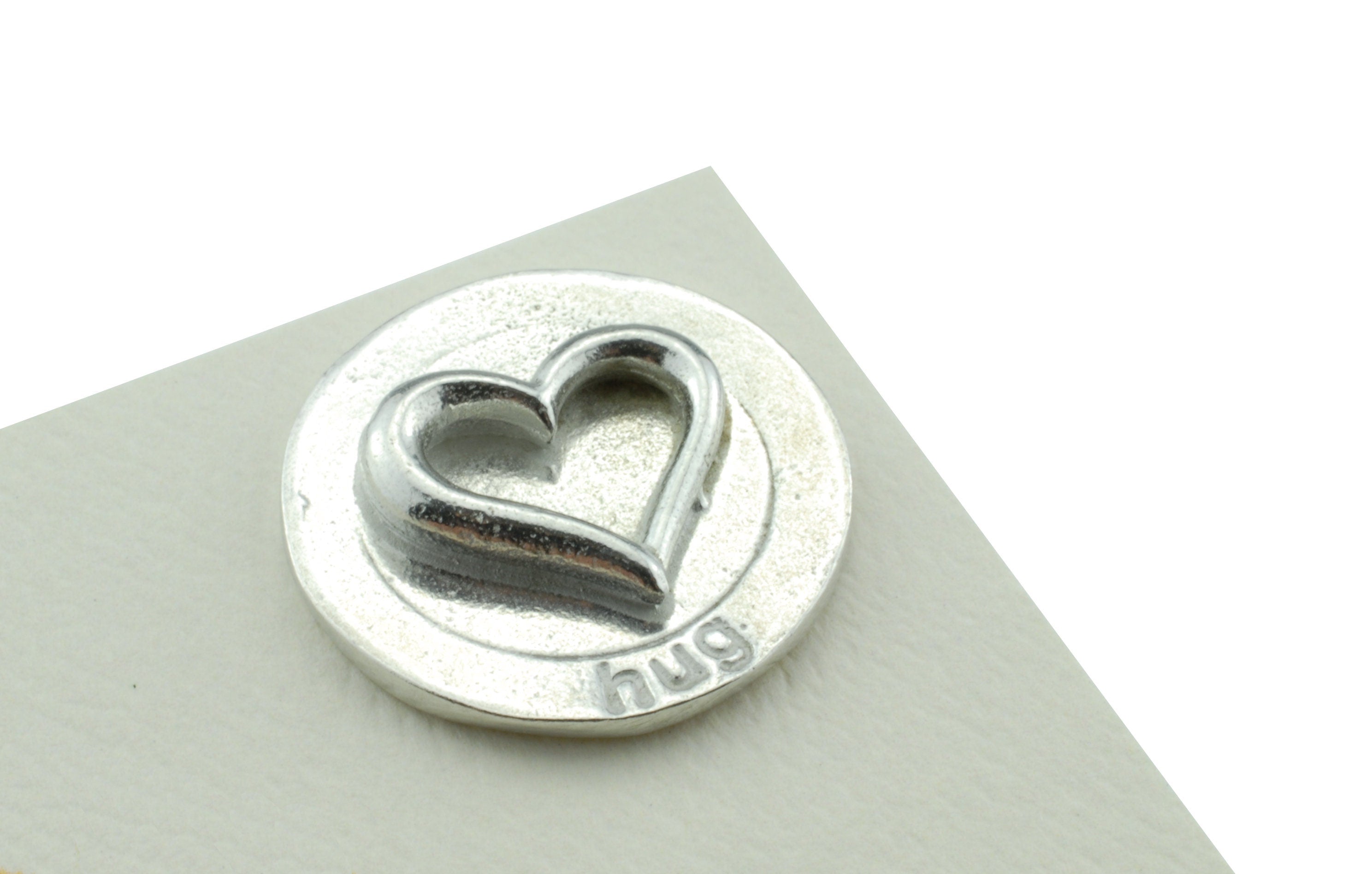 Artsy Hugging Card with Hug Token - Perfect for Friends or Family - So ...